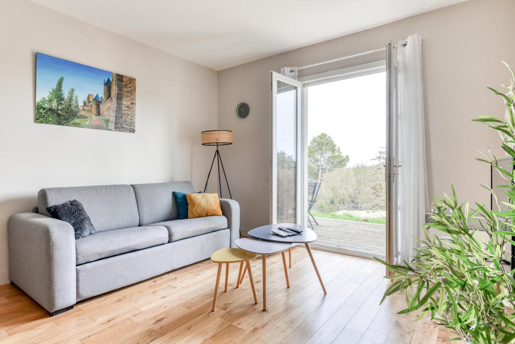 Le Soleil Du Lac - Parking Privatif - Terrasse - Netflix - Clim Carcassone Kültér fotó